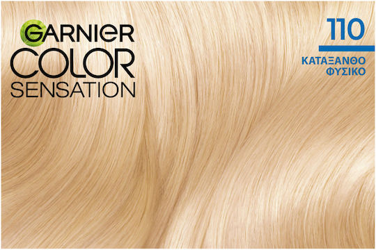 Garnier Color Sensation Βαφή Μαλλιών 110 Κατάξανθο Φυσικό Ξανθό 110ml