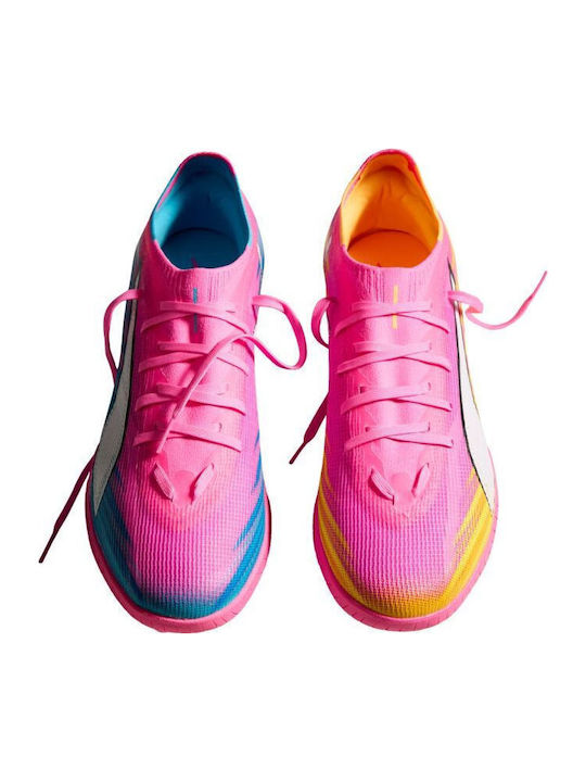 PUMA Ultra 6 Match Ποδοσφαιρικά Παπούτσια με Σχάρα TT Ροζ