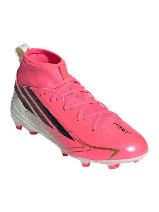 League FG Kids Soccer Cleats & Shoes Molded Pink