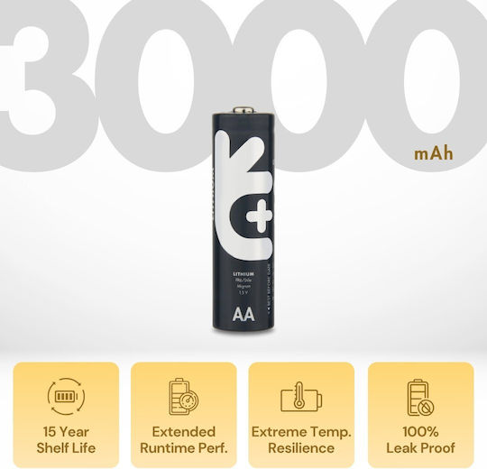 Uniross Lithium Ultra Aa Batteries 2pack