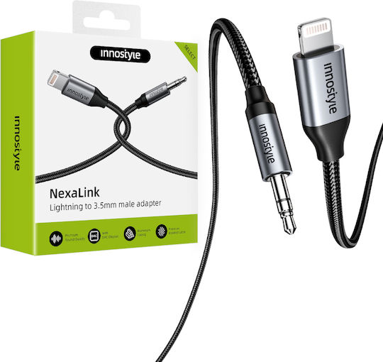 Innostyle Aux Cable Iphone Lightning To Mini Jack Adapter 1m