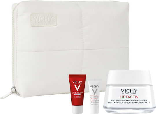Vichy Liftactiv H.A. Skin Care Set for Αnti-ageing, Brightening & Firming 4pcs
