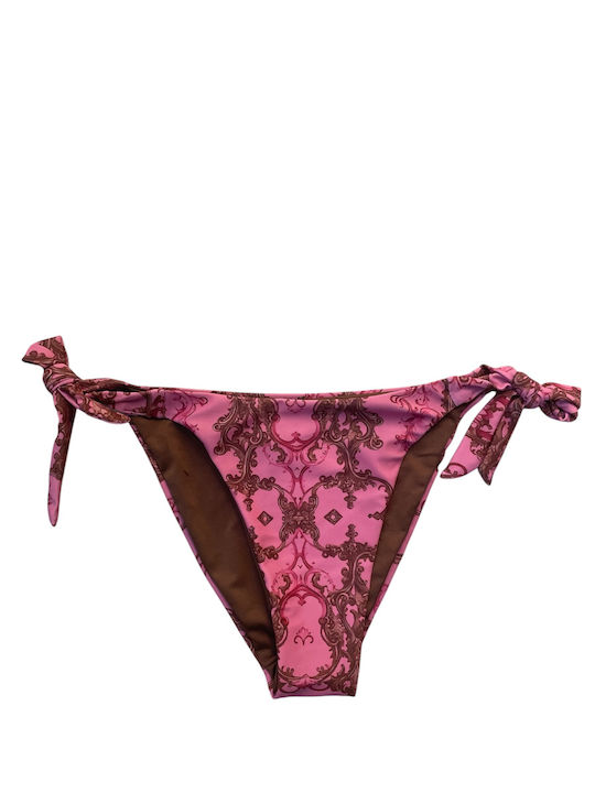 Bikini Slip with Laces Pink