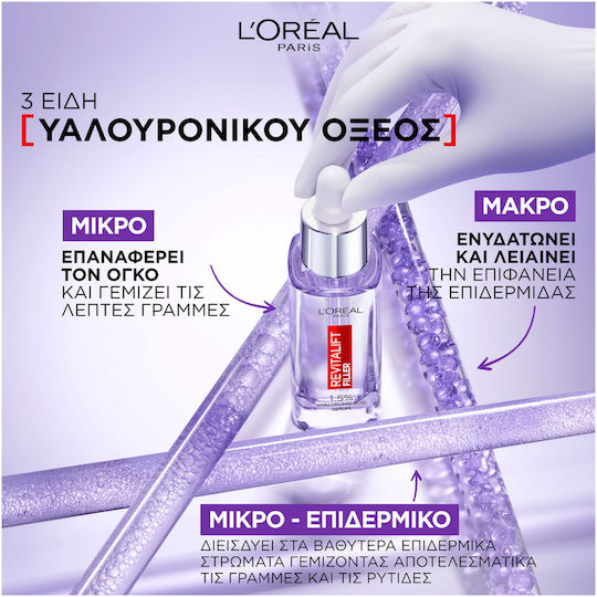 L'Oreal Paris Revitalift Filler Σετ Περιποίησης για Αντιγήρανση