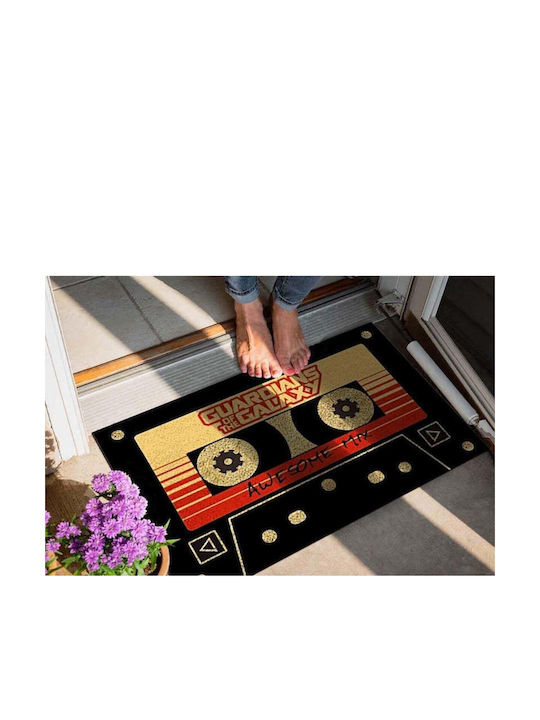 SteweHome Non-Slip Orange Doormat 70x45cm
