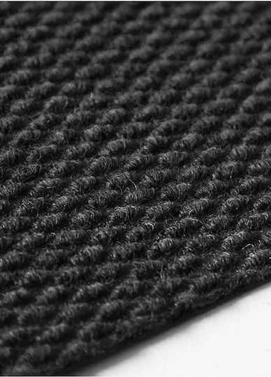 SteweHome Doormat Non-Slip Black 50x70cm