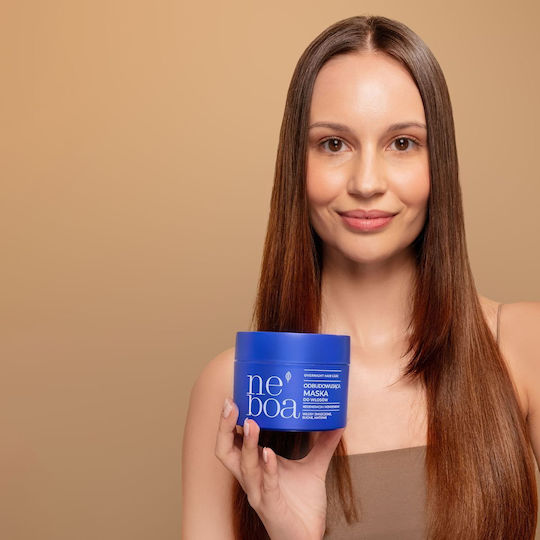 Neboa Mini Size Overnight Hair Care Hair Mask Repairing Night For Dry Damaged And Dull Hair 50 ml