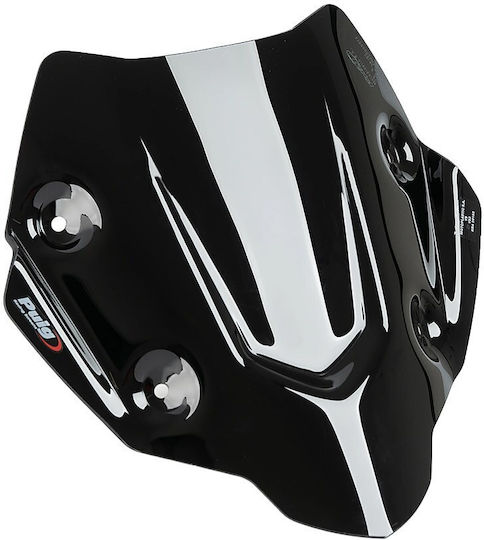 Black Sport Motorcycle Windscreen Honda XL750 Transalp '23-'24 21655N Puig
