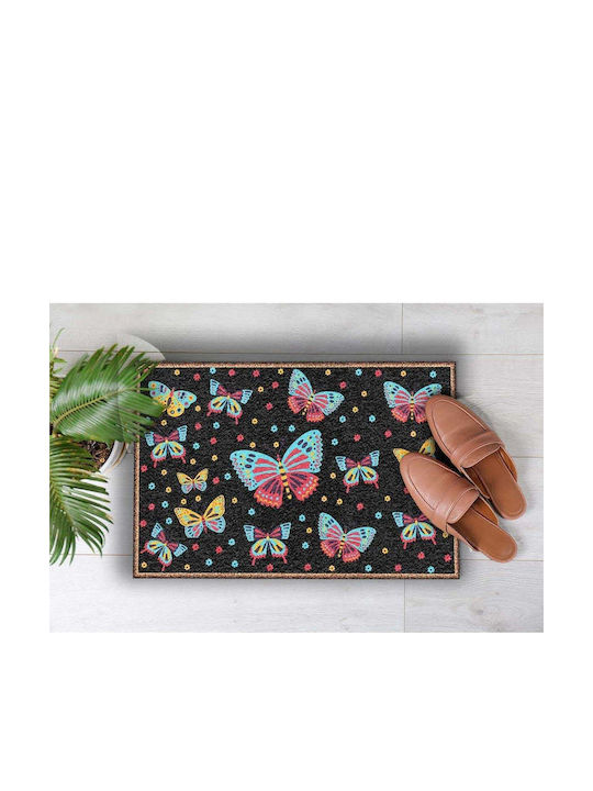 SteweHome Non-Slip Red Doormat
