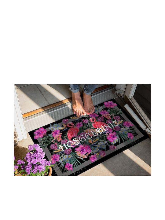 SteweHome Non-Slip Pink Doormat