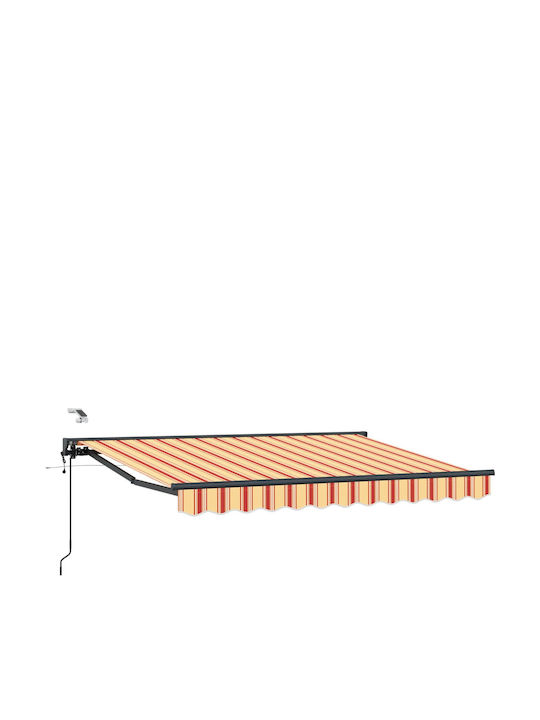 vidaXL Τέντα Βεράντας Ροζ 3.5x2m