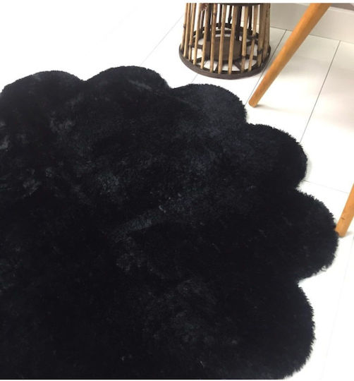 SteweHome Wohnzimmer Teppich Rutschfest 60x60cm Schwarz SteweHome Wohnzimmer Teppich Rutschfest 60x60cm Schwarz
