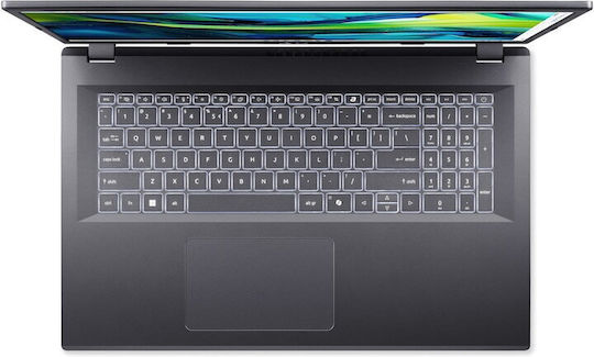 Acer Aspire 17 A17-51M 17.3" IPS FHD (Nucleu 7-150U/16GB/1TB SSD/Fără sistem de operare) Gri Oțel (Tastatură SUA)