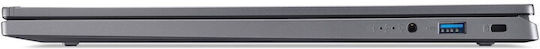 Acer Aspire 17 A17-51M 17.3" IPS FHD (Nucleu 7-150U/16GB/1TB SSD/Fără sistem de operare) Gri Oțel (Tastatură SUA)