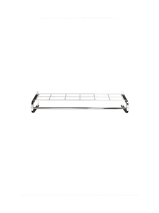 SteweHome Metal Wall Hanger White 103x20x20cm