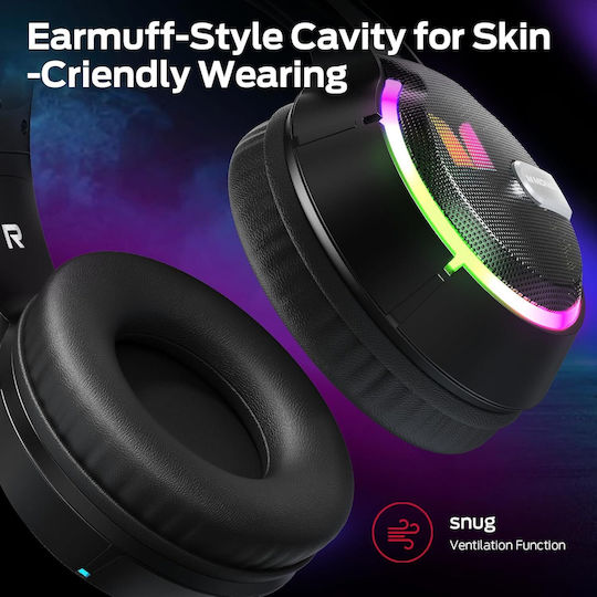 Monster Mission 320 Over Ear Gaming Headset με σύνδεση 3.5mm for Nintendo Switch / PC / PS5
