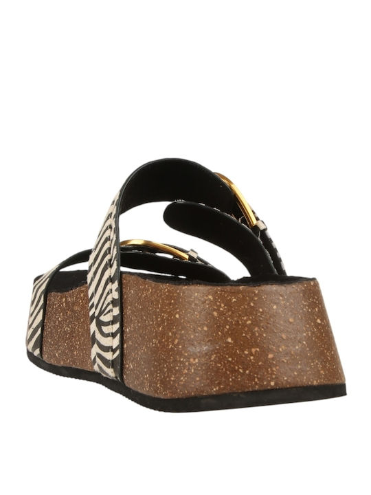 Damen Flache Sandalen Zevra