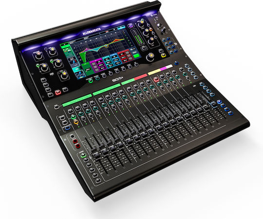 Allen & Heath SQ-5+ Digitale Konsole 48 Kanäle mit Phantom Power & 16 XLR-Eingänge