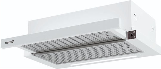 Cata TFH 6430 GWH Συρόμενος Απορροφητήρας 59.8cm Λευκός