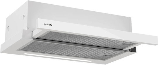 Cata TFH 6430 GWH Συρόμενος Απορροφητήρας 59.8cm Λευκός