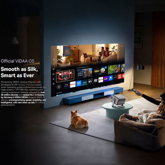 BlackView PV1000 Max Mini Projector LCD Full HD with Wi-Fi and Built-in Speakers PV1000MAX