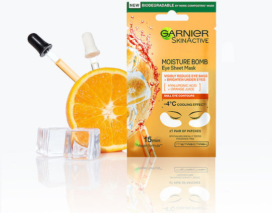 Garnier Moisture Bomb Mască de Ochi pentru Hidratare 6gr