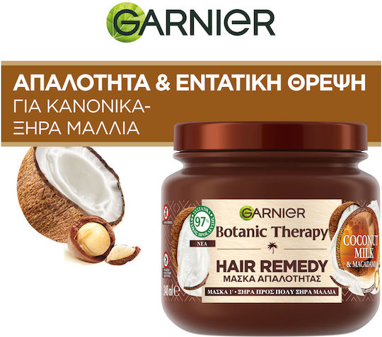 Garnier Botanic Therapy Μάσκα Μαλλιών για Ενυδάτωση 340ml