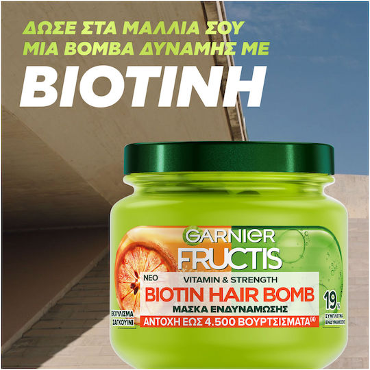Garnier Fructis Biotin Hair Bomb Hair Mask for Strengthening 320ml