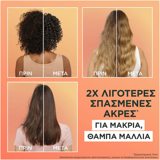 Garnier Fructis Glowing Lengths Pineapple Hair Food Μάσκα Μαλλιών για Λάμψη 400ml
