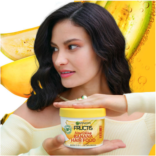 Garnier Fructis Hair Food Banana Hair Mask for Hydration with Aloe Vera 390ml