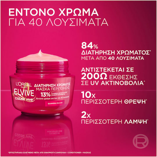L'Oreal Paris Elvive Color Vive Hair Mask for Color Protection 300ml