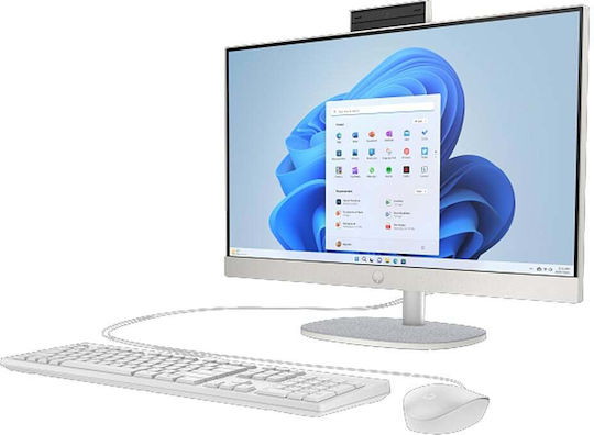 HP 24-cr0022nv 23.8" (N-series-N300/8GB/256GB SSD/FHD/W11 Home)