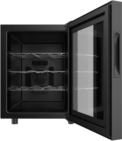 Cecotec Bolero GrandSommelier 1255 CoolCrystal Συντηρητής Κρασιών 12 Φιαλών