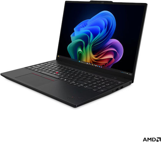 Lenovo Thinkpad T16 Gen 5 16" IPS FHD+ (Ryzen 5 Pro-215/16GB/512GB SSD/W11 Pro) (Tastatură International English)