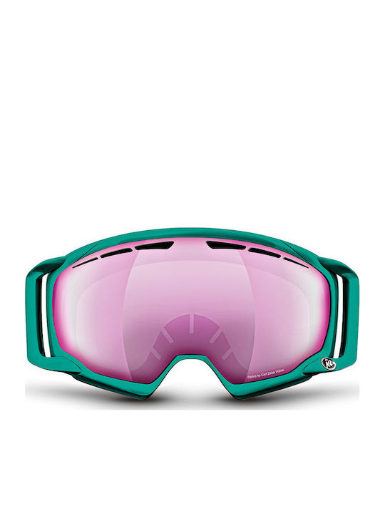 K2 Captura Ski- & Snowboardbrille Erwachsene Bunt mit Linse Spiegel in Rosa Farbe