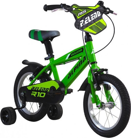 Alpina 18" Παιδικό Ποδήλατo BMX με Σκελετό Αλουμινίου Πράσινο