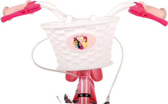 Volare Disney Princess 14" Παιδικό Ποδήλατo BMX Ροζ