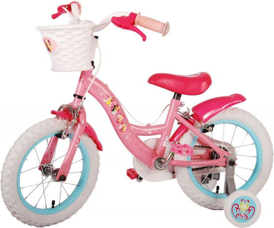 Volare Disney Princess 14" Παιδικό Ποδήλατo BMX Ροζ