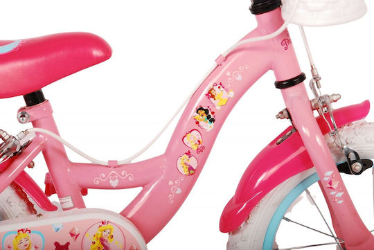 Volare Disney Princess 14" Παιδικό Ποδήλατo BMX Ροζ