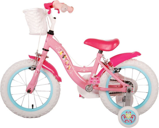 Volare Disney Princess 14" Παιδικό Ποδήλατo BMX Ροζ