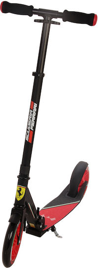 Mesuca Kinderroller Klappbar Ferrari 2-Rad Schwarz