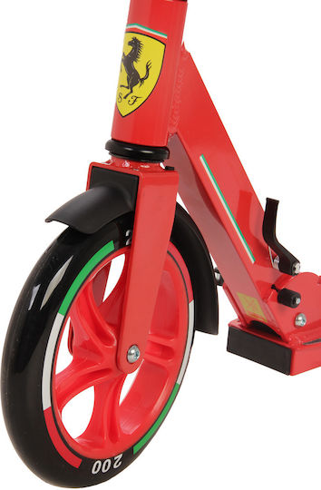 Mesuca Kids Scooter Foldable Ferrari 2-Wheel for 8+ Years Red FXA70RE