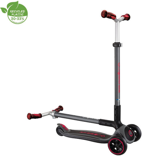 Globber Kinderroller Klappbar 3-Rad für 4+ Jahre Rot