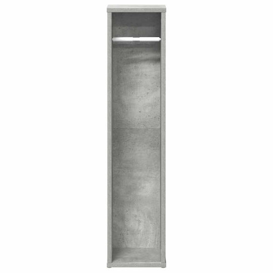 vidaXL Ντουλάπι Μπάνιου 20.5x20x90cm Γκρι