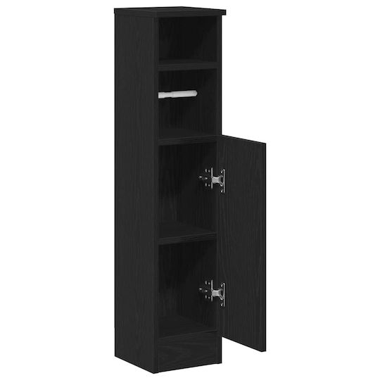 vidaXL Dulap De Baie 20.5x22x90cm Negru