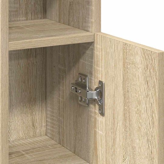 vidaXL Badezimmerschrank 20.5x22x90cm Sonoma