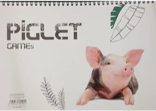 A&G Paper Drawing Pad Spiral A4 40 Sheets 21x29cm