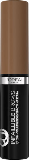 L'Oreal Paris Brow Artist Plump & Set Mascara for Eyebrows 105 Brunette