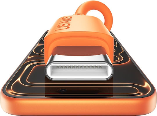 Usams USB 2.0 Kabel USB Typ-C männlich - USB-A 18W Weiß 1m SJ786USB02