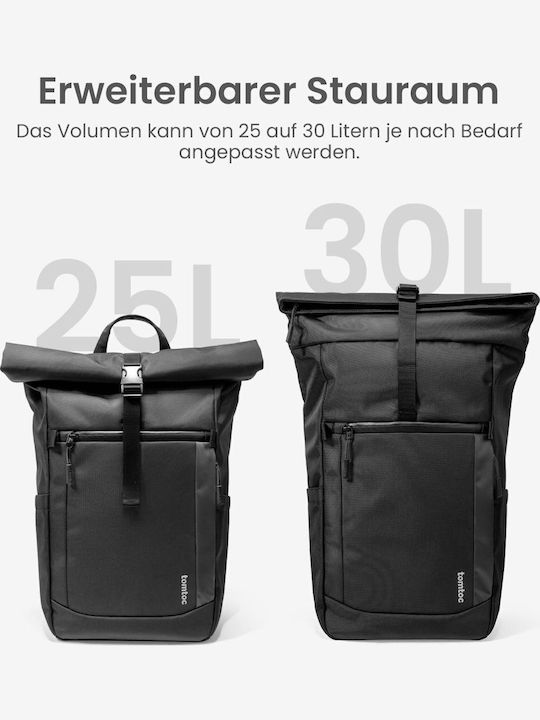 tomtoc Backpack Backpack for 17.3" Laptop Black T61L1D1